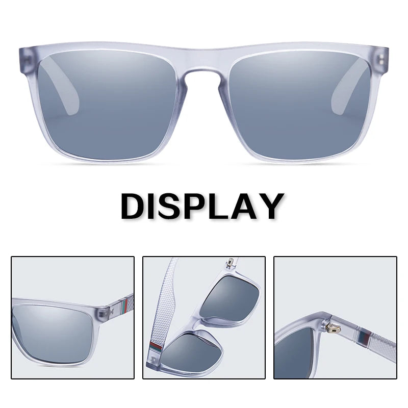 Polarized Sunglasses UV400 Square Frame Vintage Style for Driving and Outdoor Activities Summer 2026