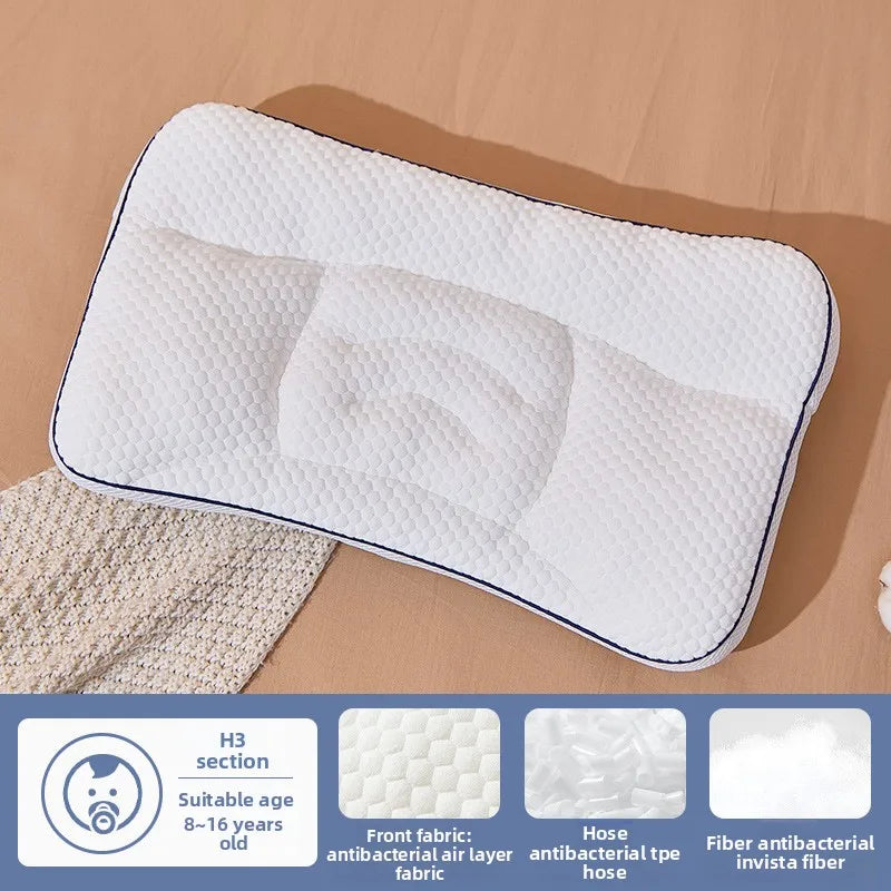 Baby Neck Support Pillow – All-Season Cotton Sleeping Pillow for Toddlers & Kindergarten Kids