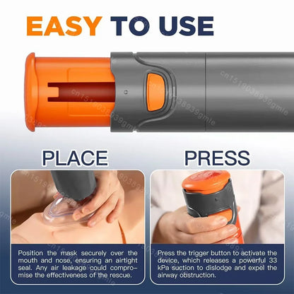 Choking Rescue Device Portable First Aid CPR Emergency Tool for Adults and Children Travel Home Safety 2026