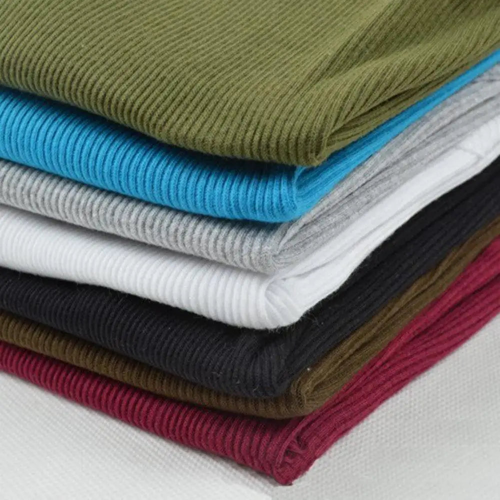 Breathable men's cotton tank top – slash neck, casual fit, solid, summer knit vest