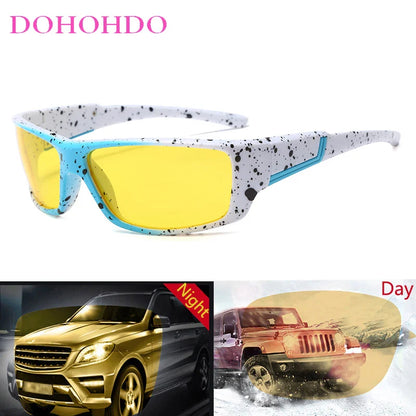 Nattseende solglasögon polariserade glasögon hösten 2025 synförbättring för nattkörning UV400