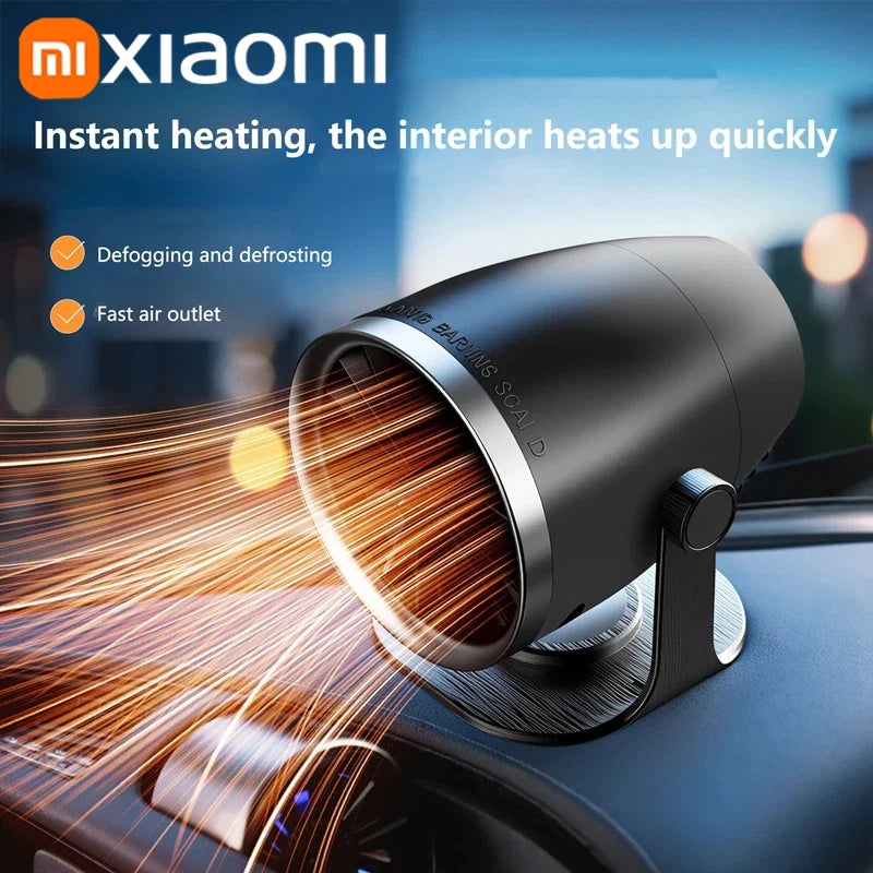 Autoheizung 3-in-1 12V/24V Windschutzscheiben-Enteiser Ventilator – Kompaktes Fahrzeug Armaturenbrett Klima Zubehör, Winter 2025 Sichereres Fahren