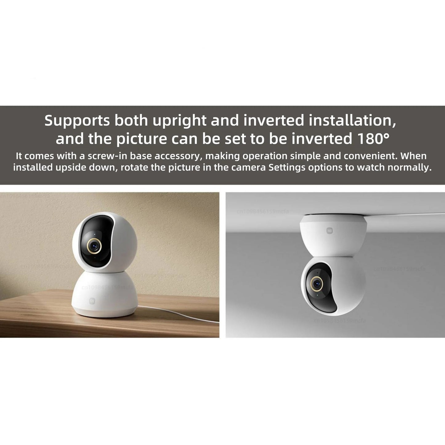 Telecamera di Sicurezza per Casa Intelligente 2K PTZ 3MP Visione Notturna AI
