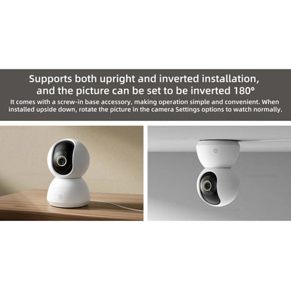 Telecamera di Sicurezza per Casa Intelligente 2K PTZ 3MP Visione Notturna AI