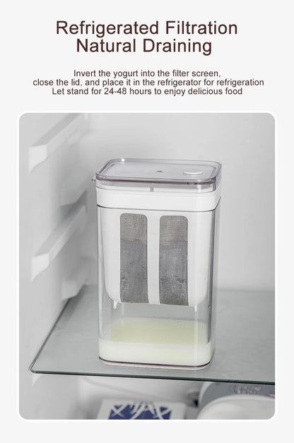 Yogurt Strainer Stainless Steel Filter For Whey Separation