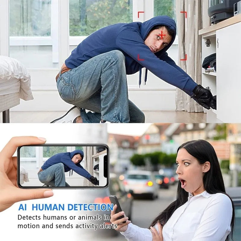 Cámara inalámbrica mini 5G 1080P HD oculta para seguridad del hogar