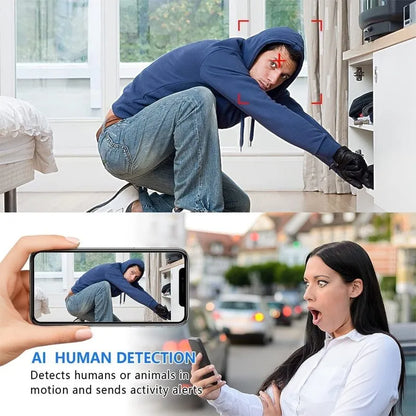 Cámara inalámbrica mini 5G 1080P HD oculta para seguridad del hogar