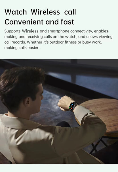 2025 Health Smartwatch BP+ECG+HRV+BG Monitor with SpO2, Heart Rate, Sleep & Fitness Tracking