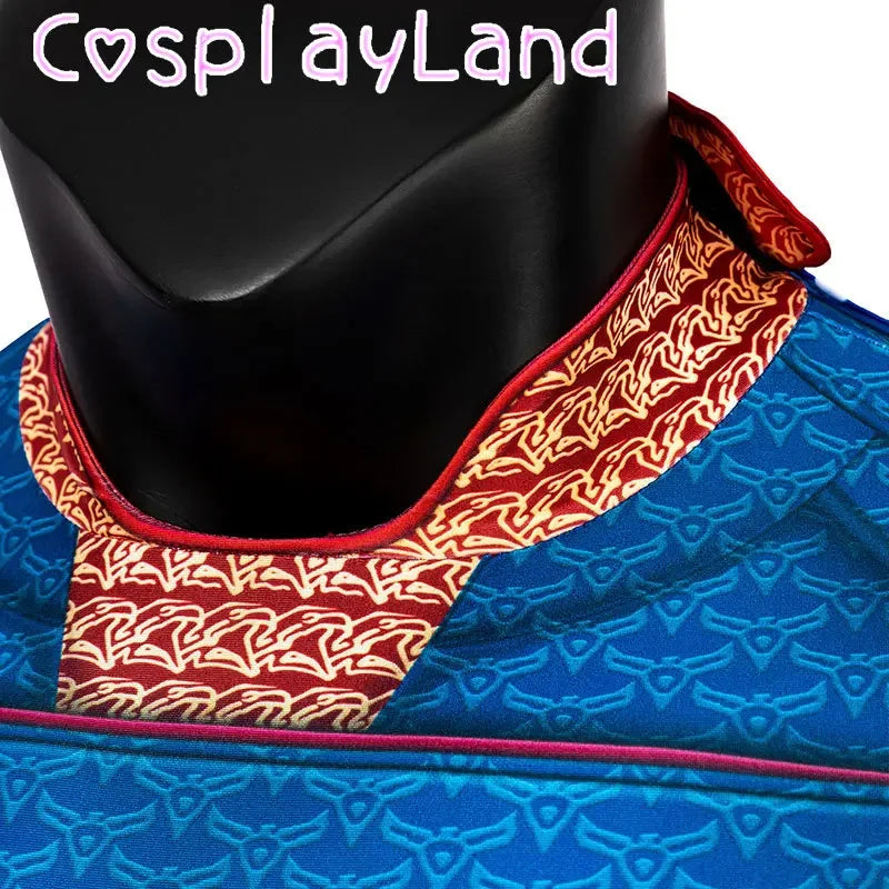 The Boys Homelander Superhero Bodysuit and Cloak Halloween Cosplay Costume for Adults XS–XXXL 2026