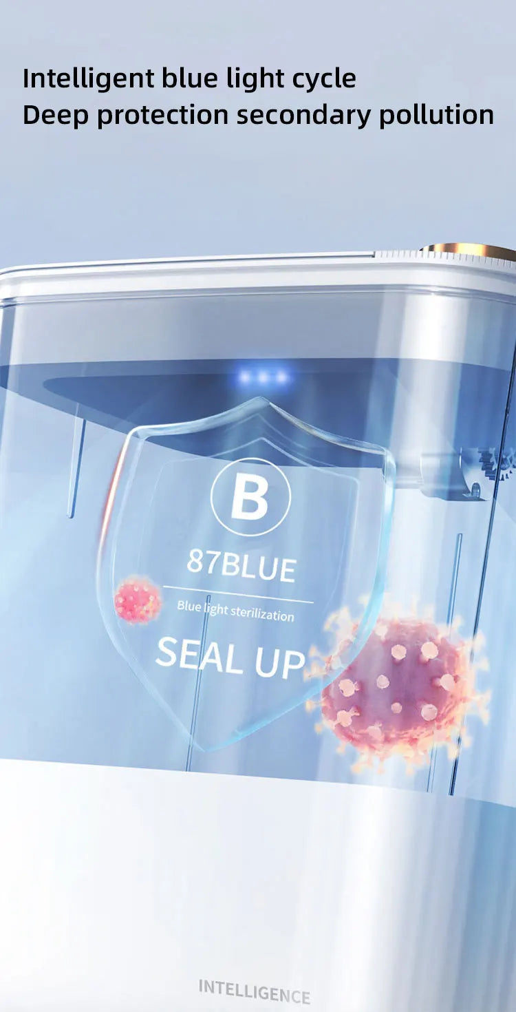 Smart Sensor Trash Can 20L Type C Rechargeable Bathroom