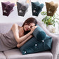 Ergonomic Triangular Backrest Pillow with Headrest for Bed and Chair Cozy Reading and Relaxation Cushion