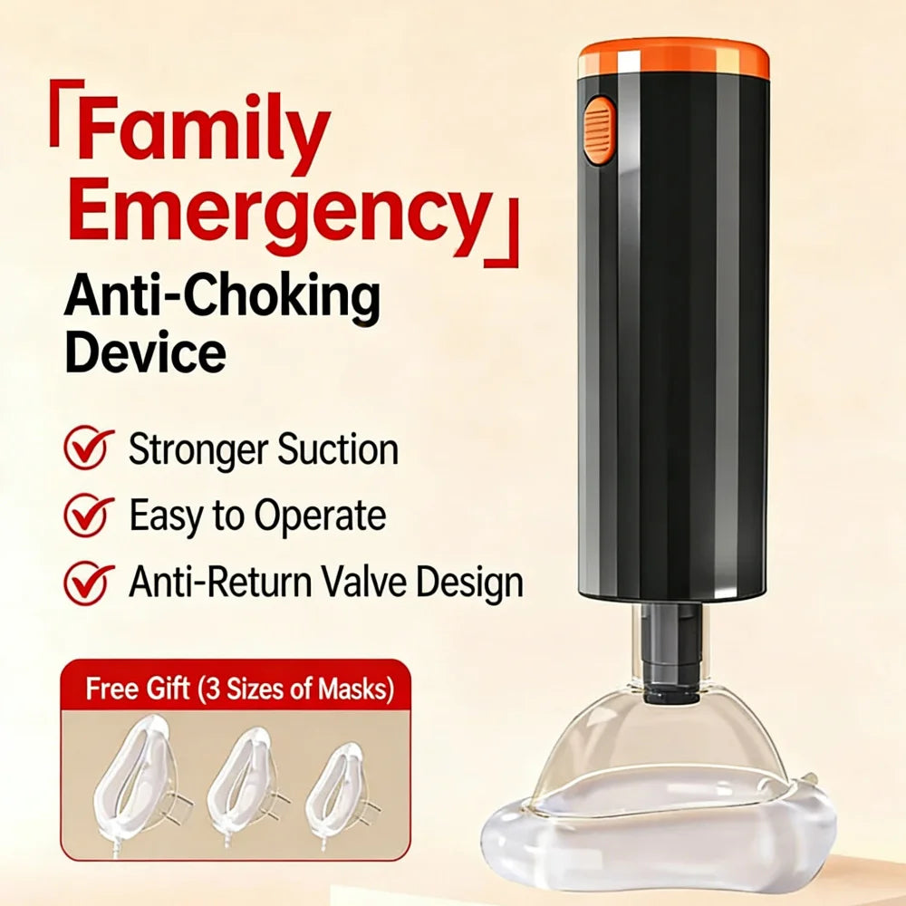 Choking Rescue Device Portable First Aid CPR Emergency Tool for Adults and Children Travel Home Safety 2026
