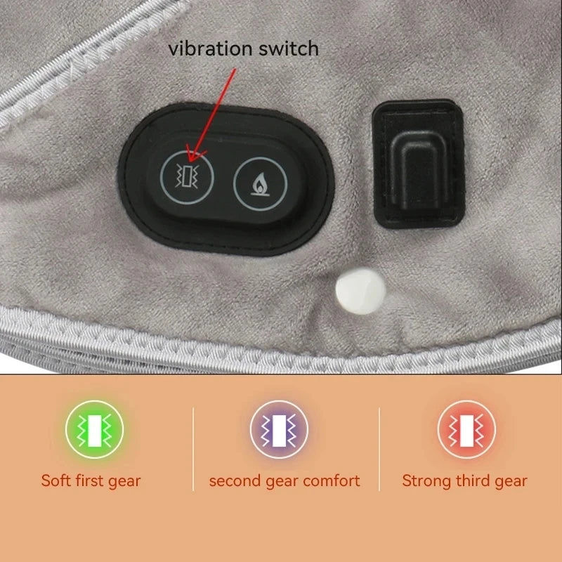 Neck Shoulder Heating Massager Infrared Vibration Therapy Pad – Pain Relief 2026