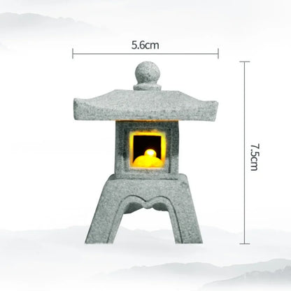 Pagoda Lantern Garden Statue Zen Yard Light Miniature Lamp for Micro Landscape Decor Fall 2026 Trend