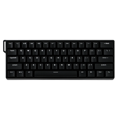 Teclado mecánico intercambiable en caliente del 60 por ciento aluminio RGB Hall