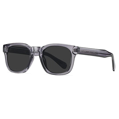 Retro square unisex sunglasses – UV400 gradient lenses, vintage style, travel and beach