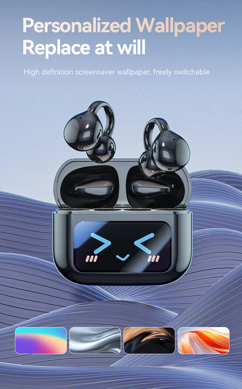 Wireless Translator Earbuds Touch Screen Case 144 Languages