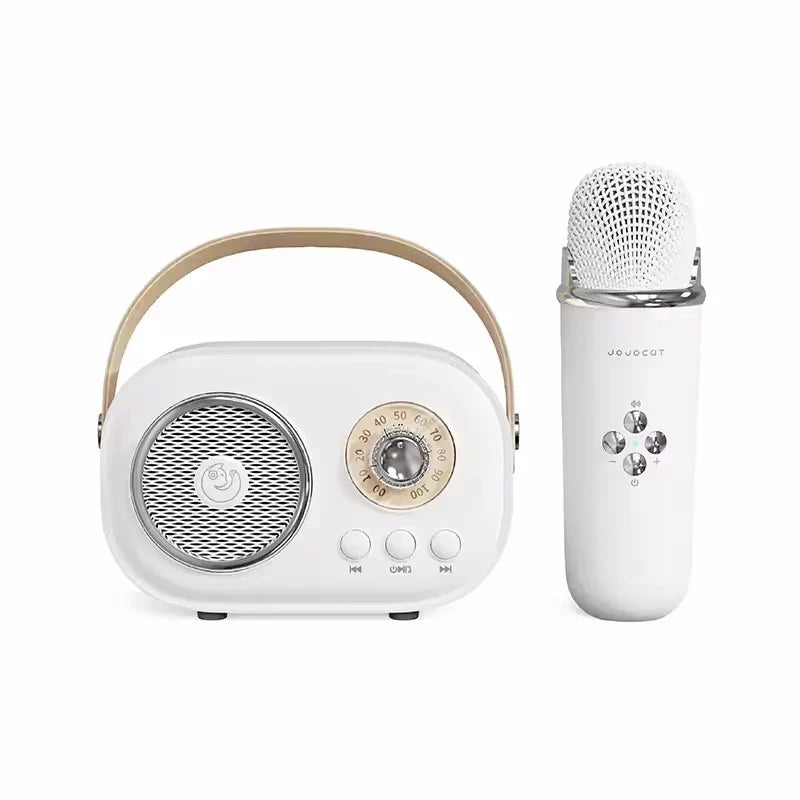 Karaoke Portable Bluetooth Speaker With Microphone Mini FM Radio Back To School 2025 Gift Idea