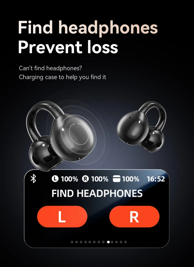 Wireless Translator Earbuds Touch Screen Case 144 Languages