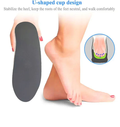 Orthopaedic Shock Absorbing Insoles With Arch Support Plantar Fascia Insole