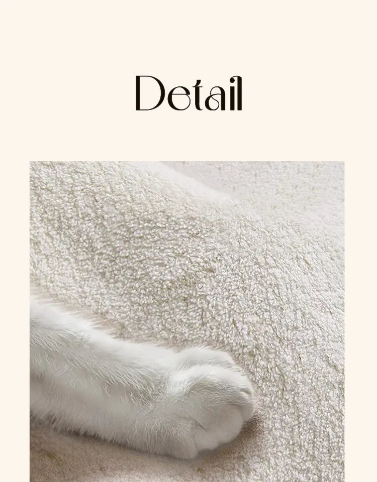 Japanese Round Striped Rug Thick Washable Nonslip Mat