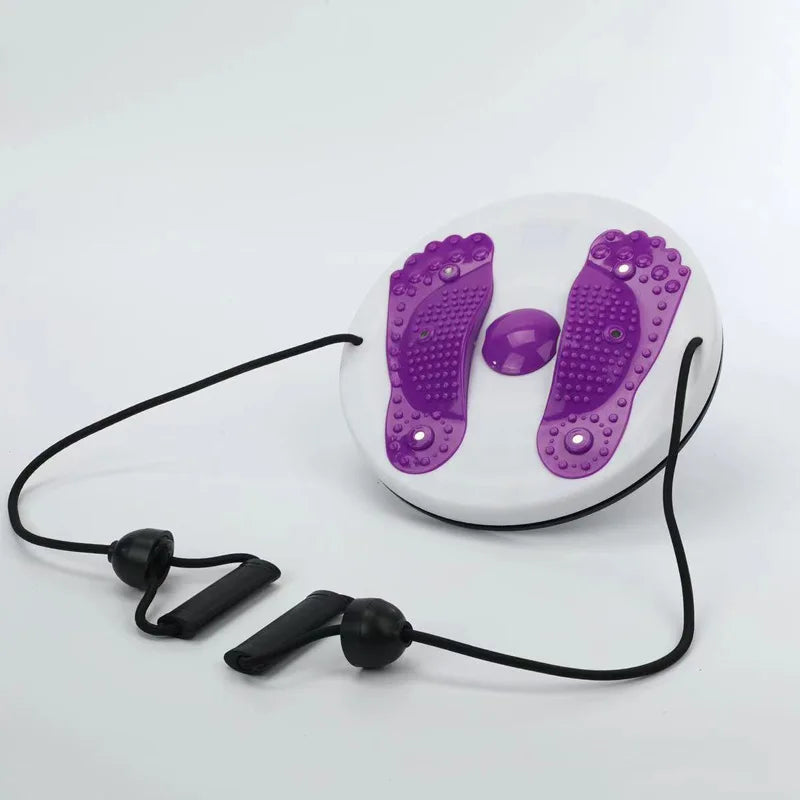 Waist Twisting Disc With Foot Massage Pads Portable Trainer