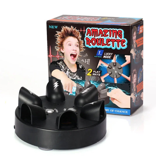 Electric Lie Detector Game - Shock Roulette Party Toy, Fun Truth or Dare Challenge for Friends, Stress Relief & Laughter