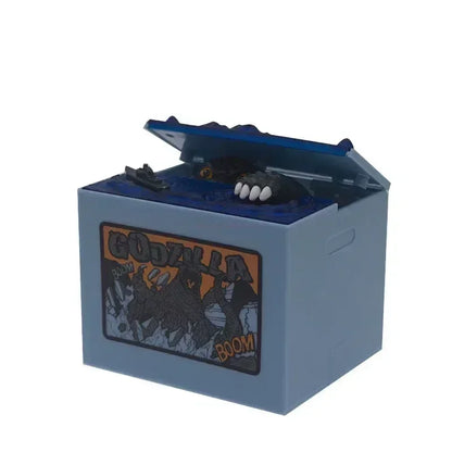 Godzilla Bank Pengeboks til Børn - Familie Dekoration Fødselsdagsgave
