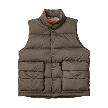 Lightweight Women's Down Vest - Boxy Quilted, Nylon Winter