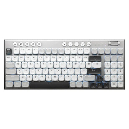 Teclado mecánico inalámbrico de perfil bajo 98 teclas PBT