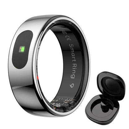 Smart Ring Heart Rate Blood Oxygen Monitor Sleep Tracker 5ATM Waterproof Camera Control Fall 2025 Viral Gift