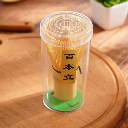 Bamboo Matcha Whisk Starter Kit Ceremonial Tea Eco Gift