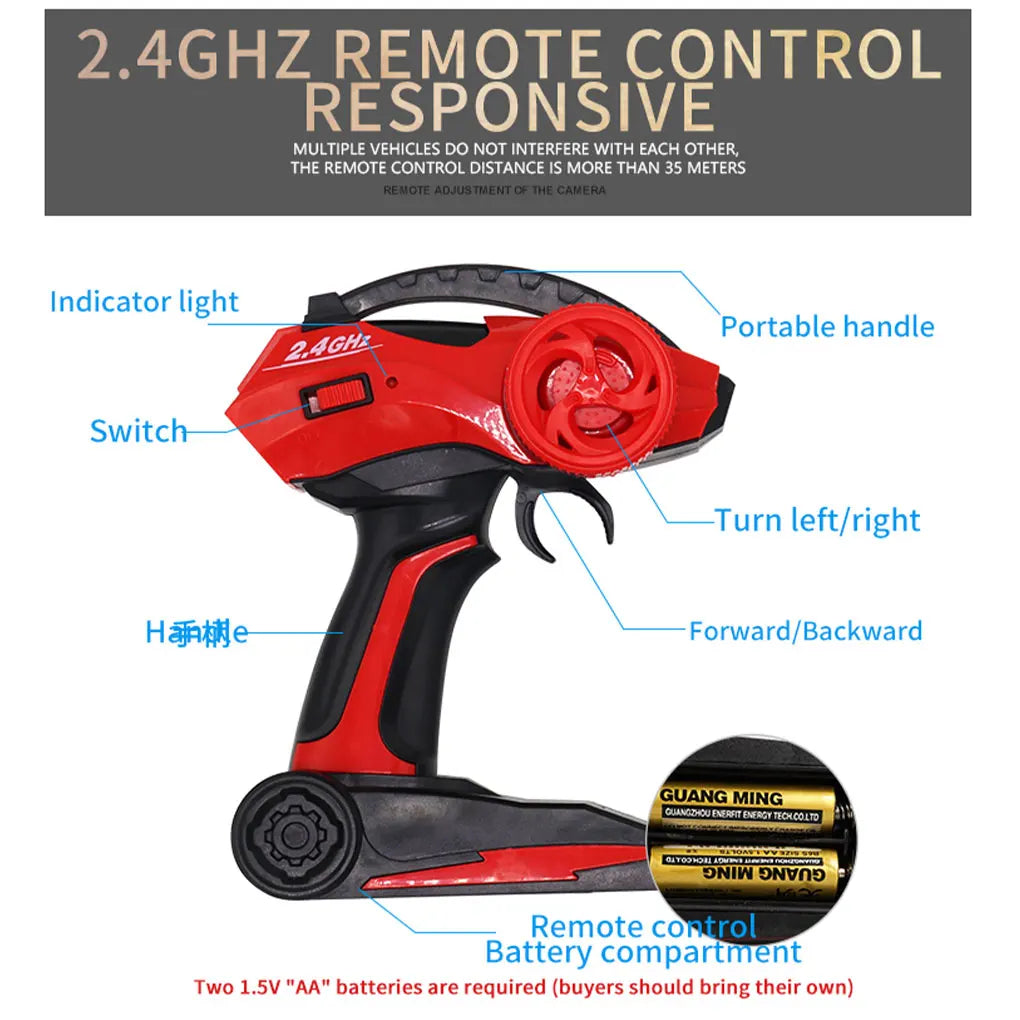 RC Car 4WD Off Road Rock Crawler 2.4G Remote Control Vehicle All Terrain Toy Gift Viral 2025