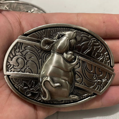 Outdoor Sports Versatile Men's Belt Buckle - Alloy, 7.6cm x 5.8cm, Durable & Stylish