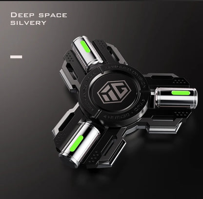 Glow Fidget Spinner Alloy EDC Long Spin Stress Relief