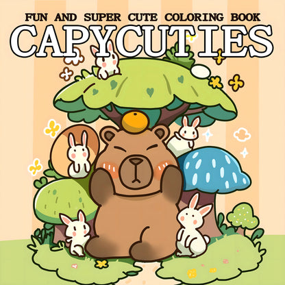 Coloring Book For Adults With Cute Patterns And Easy Drawings Fall 2025 Gift Idea