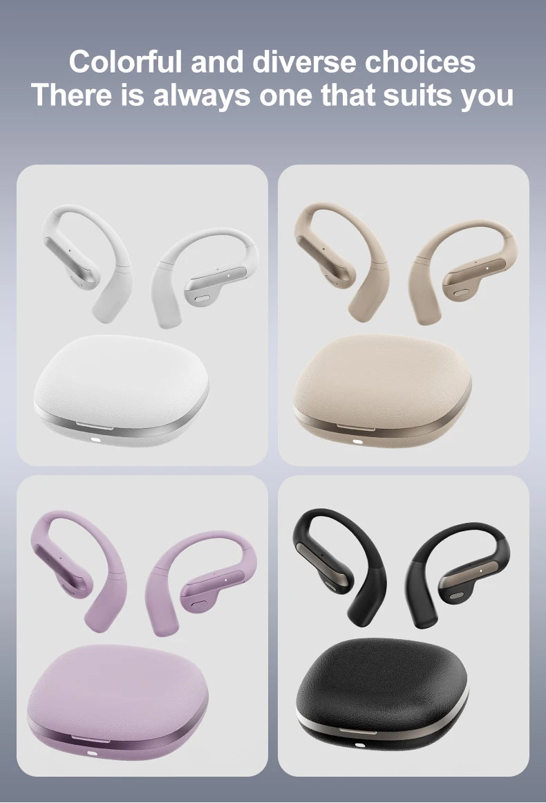 AI Translation Earbuds With Noise Canceling Ear Hook Sports