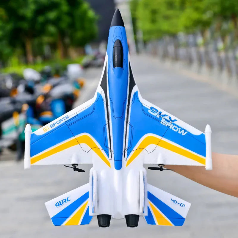 RC Foam Drone Glider for Beginners 3-Channel - Hand-Throwing Electric Airplane, Outdoor Fun