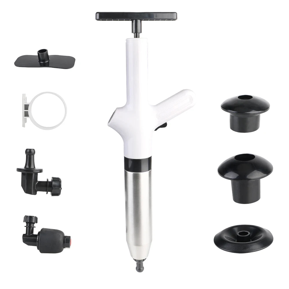 Toilet Plunger High Pressure Drain Unblocker Hydro Blast Style Eco Friendly Home Repair Fall 2026