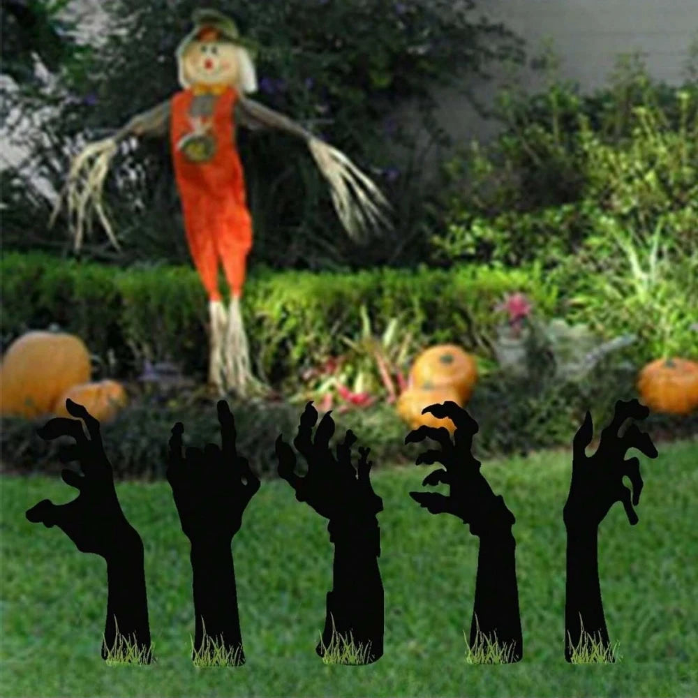 Halloween Skeleton Hands Ground Stakes Decor Fall 2025