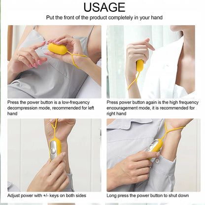 Sömnhjälp USB Mikrostrom Näspatch – Lindring vid sömnlöshet & lugn bärbarhet