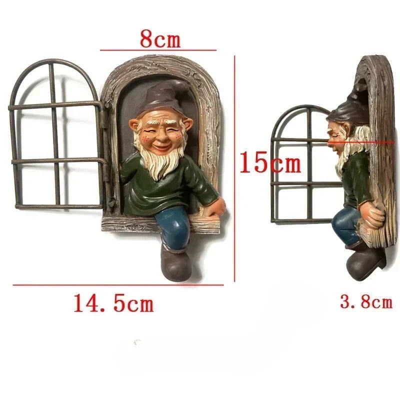 Ornamenti Natalizi Statue Nani da Giardino Gnomi Cartone Animato Set da 1 a 2 Pezzi Idea Regalo Decorazione Festiva 2026