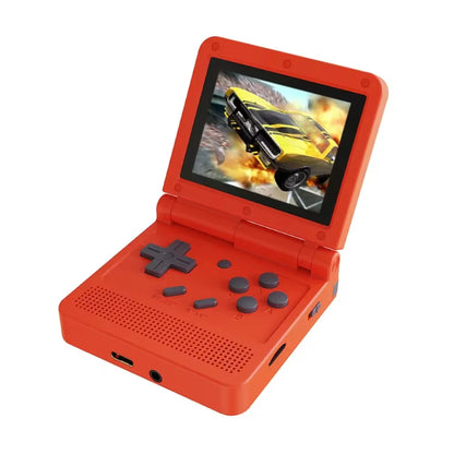 POWKIDDY V90 Handheld Game Console - 3-inch IPS, Dual System, 16 Retro Simulators for Portable Gaming