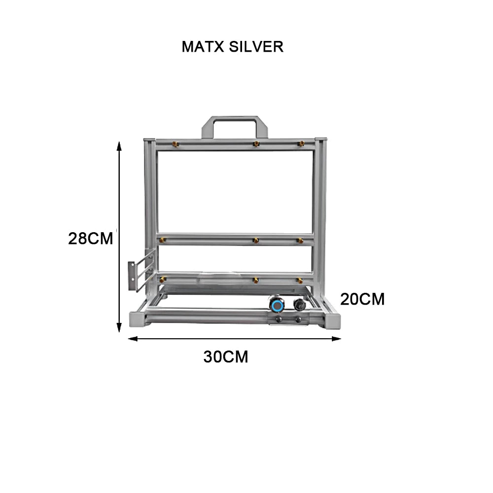 Boîtier PC ATX à cadre ouvert Rack modulaire refroidissement par eau et air