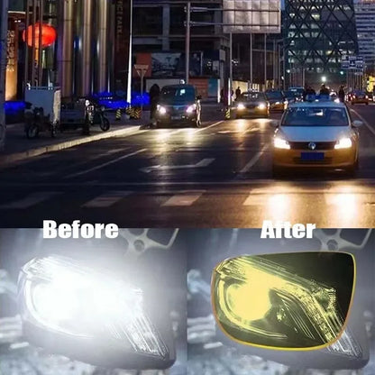 Photochromic Night Vision Glasses Fit Over Sunglasses UV Protection Night Driving