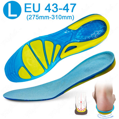 Gel antislip schoen inlegzolen siliconen masserende orthopedische plantaire fascie inlegzool