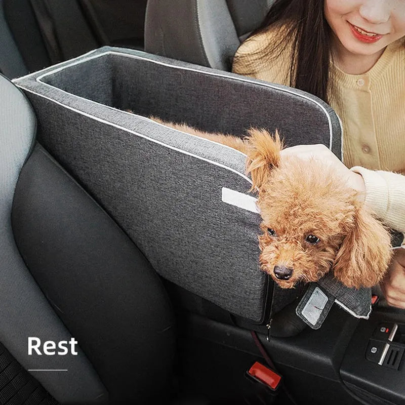 Hondenautostoel Draagbare Drager Bed Verhogerstoel Roadtrip 2025 Reizen Veilig Comfortabel Duurzaam Huisdier