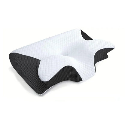 Memory Foam Cervical Neck Pillow Orthopedic Slow Rebound Support for Sleep & Relaxation
