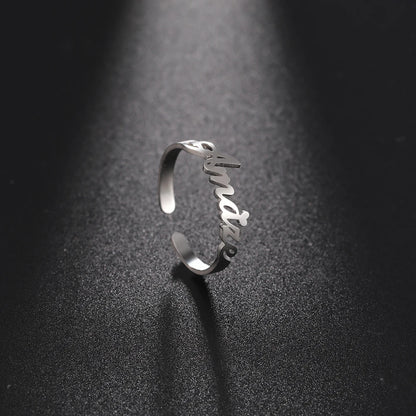Name Ring Custom Double First Names Jewelry For Couples Personalized Gift TikTok Viral Fall 2026