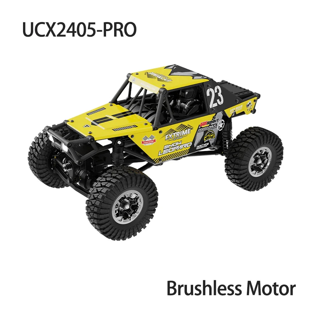RC Crawler 1/24 Scale – 4WD Off-Road RTR Crawler With Brushless/Brushed Motor, Holiday Gift 2025